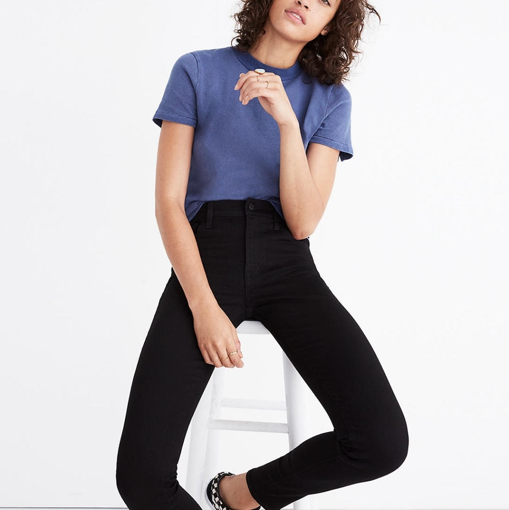 Madewell Roadtripper Jeans in Bennett Black Size 24